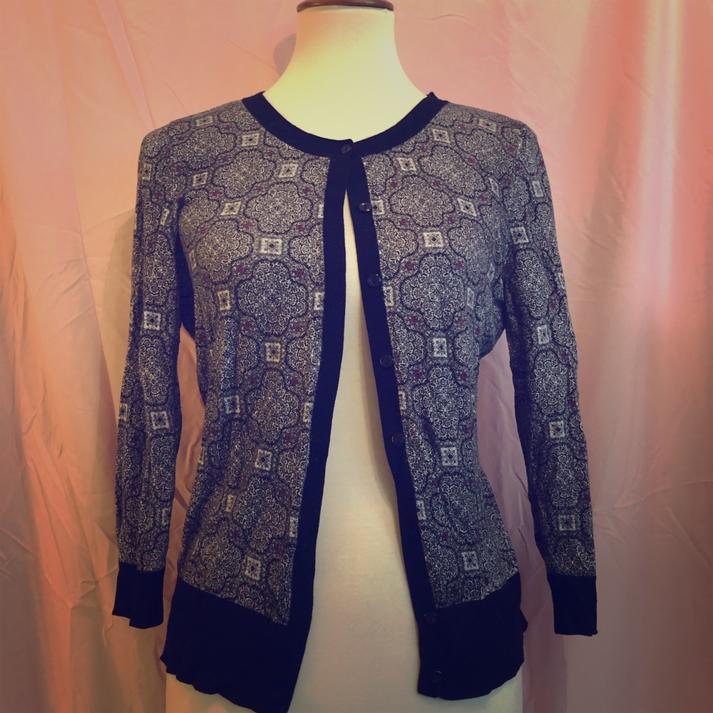 Patterned Cardigan